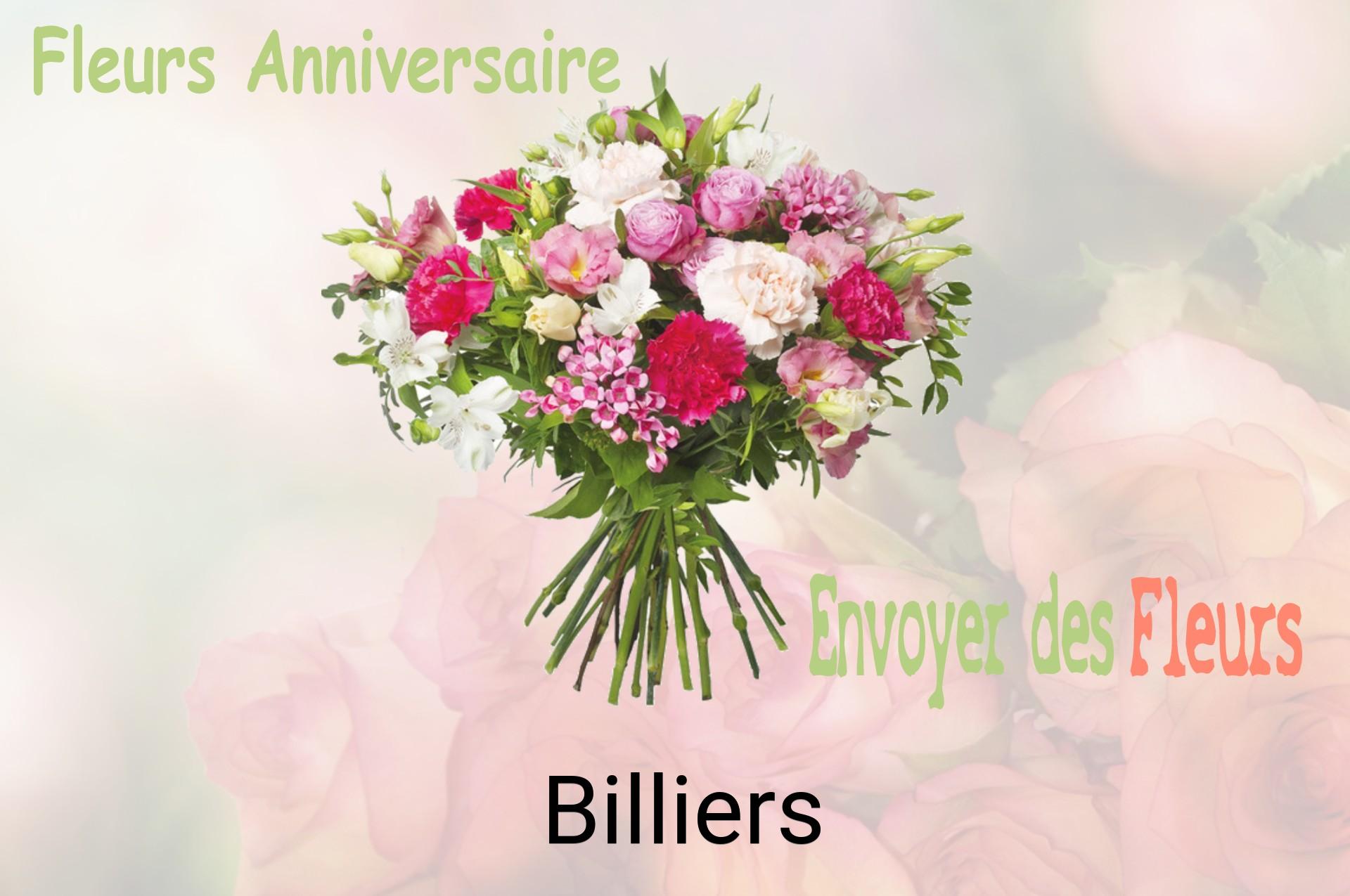 Bouquet de fleurs d’anniversaire livré à Billiers