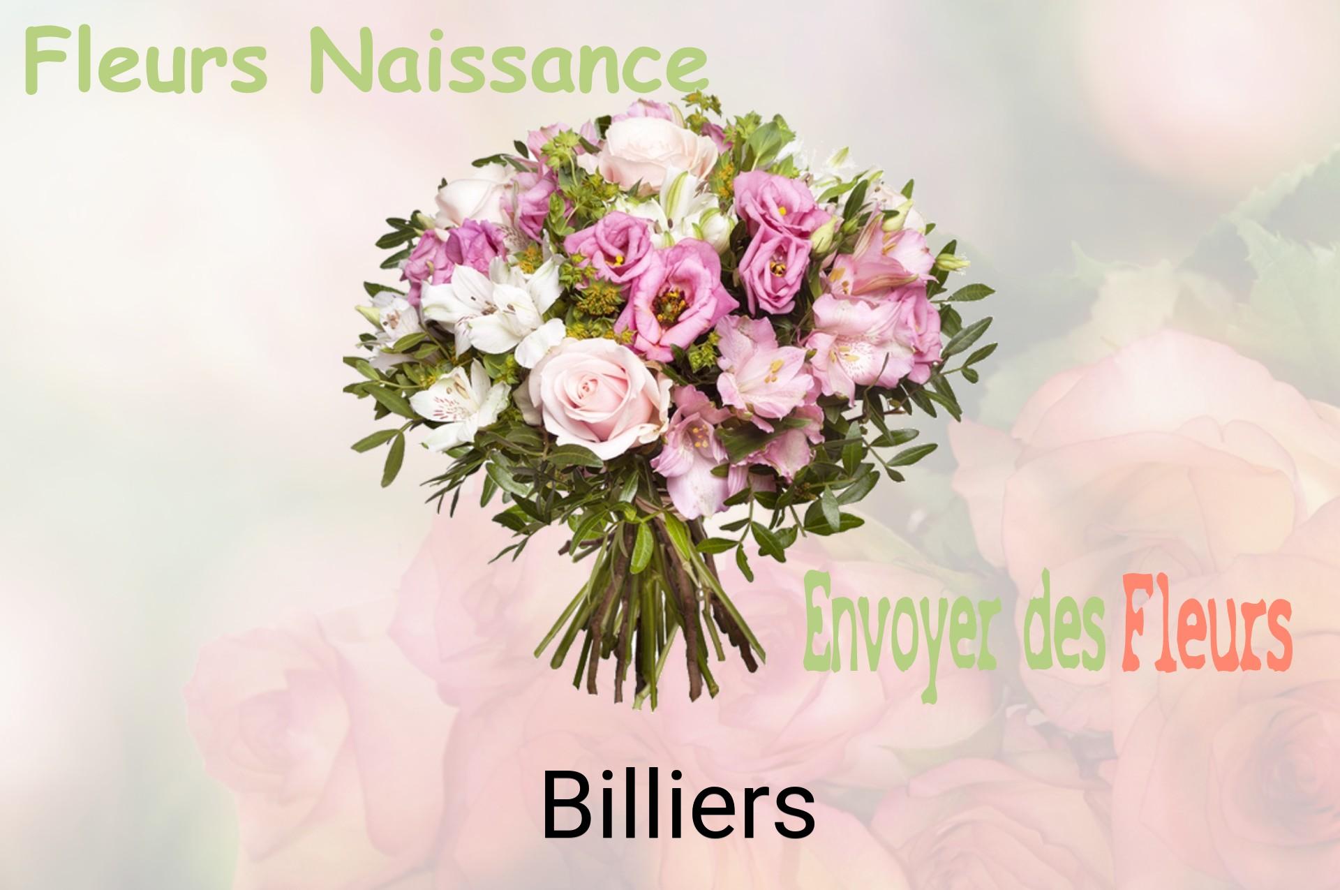 Bouquet de fleurs de naissance livré à Billiers